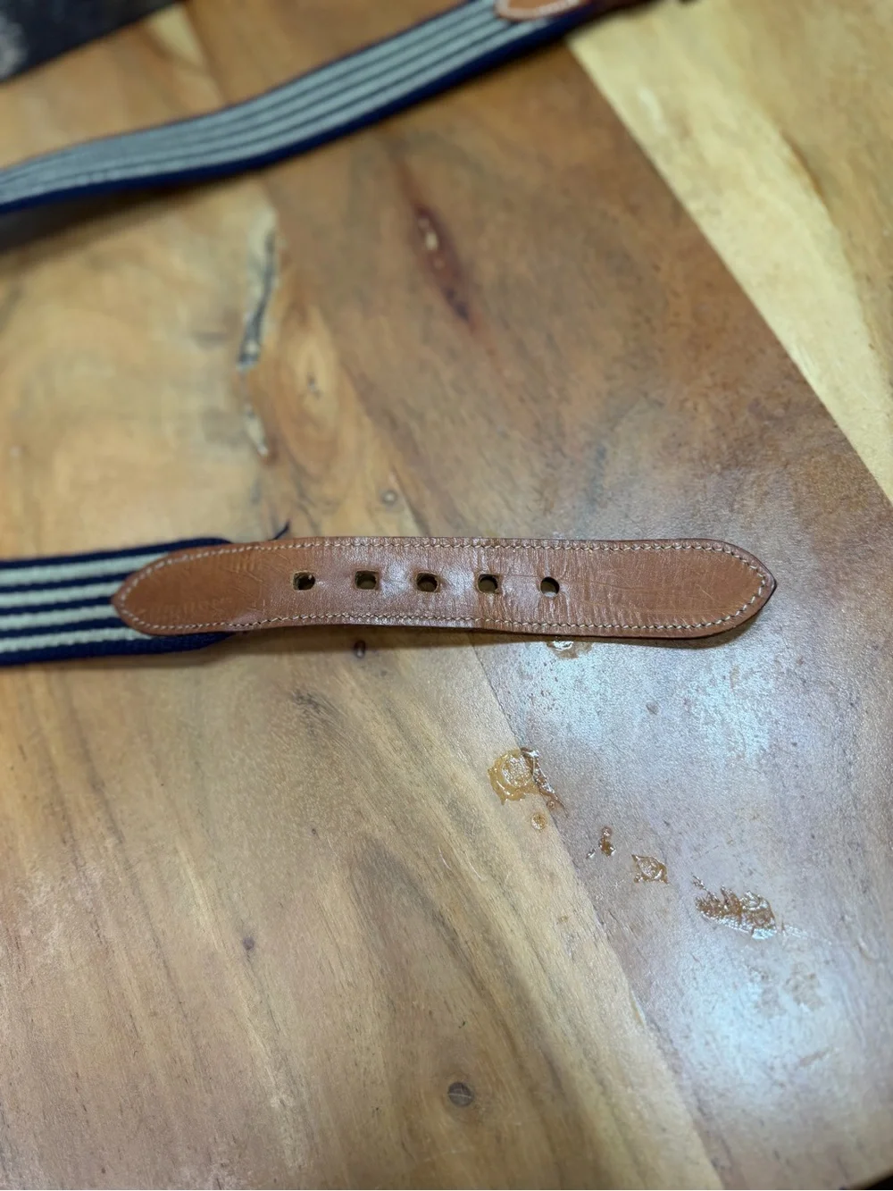 Dooney & Bourke Vintage 1980’s Equestrian Stripe‎ Belt (EUC)
